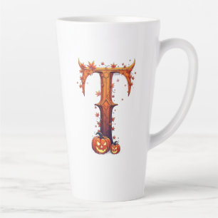 Halloween-Monogramm T Milchtasse