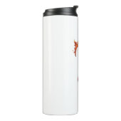 Halloween-Monogramm T Thermosbecher (Nach links gedreht)