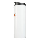 Halloween-Monogramm T Thermosbecher (Nach rechts gedreht)