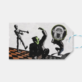 Halloween Monster Bash Party Geschenkanhänger