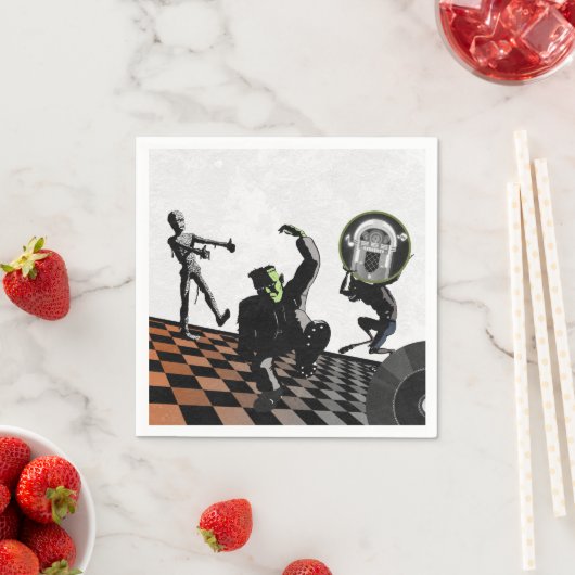 Halloween Monster Bash Party Serviette (Beispiel)