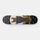 Halloween Monster Bat Skateboard (Horizontal)