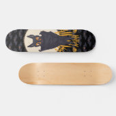 Halloween Monster Bat Skateboard (Horizontal)