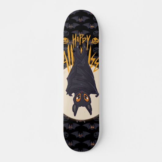 Halloween Monster Bat Skateboard (Vorne)