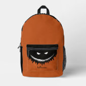 Halloween Monster Bedruckter Rucksack (Vorderseite)