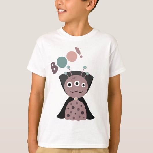 Halloween Monster Boo! T-Shirt (Vorderseite)