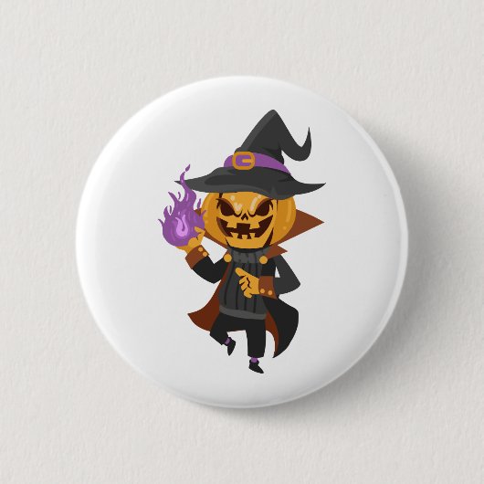 Halloween-Monster Button (Vorderseite)