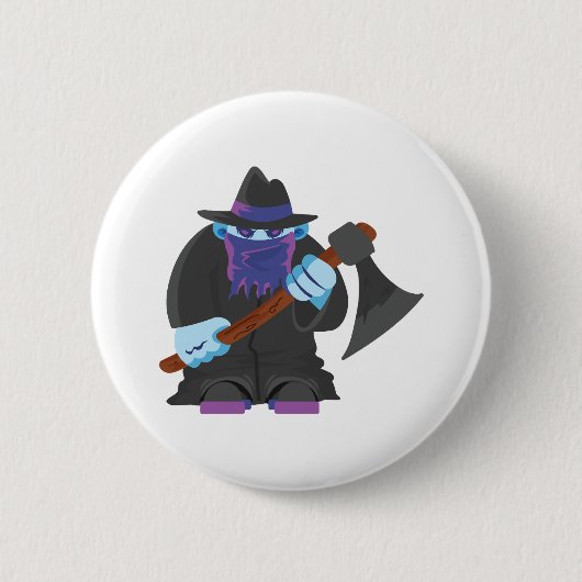 Halloween-Monster Button (Vorderseite)