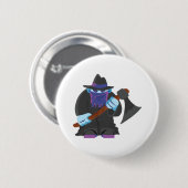 Halloween-Monster Button (Vorne & Hinten)