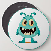 Halloween/Monster/Cartoon Button (Vorne & Hinten)
