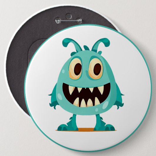 Halloween/Monster/Cartoon Button (Vorne & Hinten)