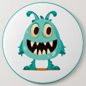 Halloween/Monster/Cartoon Button (Vorderseite)