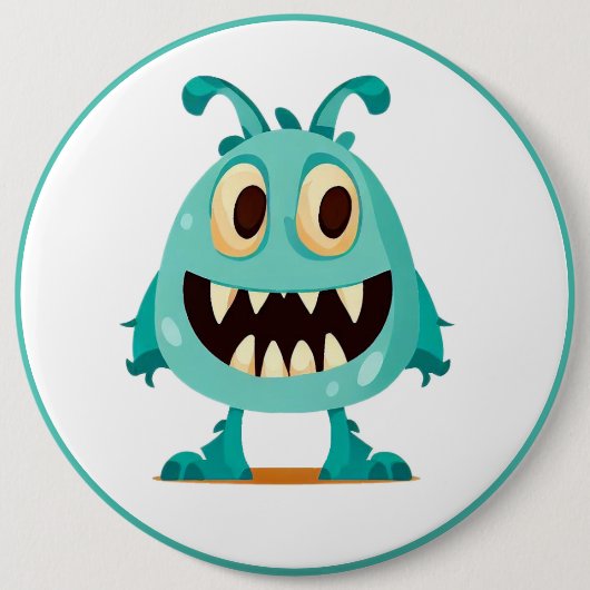 Halloween/Monster/Cartoon Button (Vorderseite)
