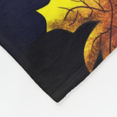 Halloween Monster Characters & Pumpkin Fleecedecke (Ecke)