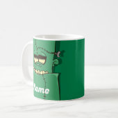Halloween Monster Coffee Tasse, Cup Kaffeetasse (Vorderseite Links)