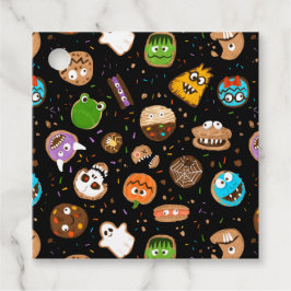 Halloween Monster Cookie Kids Party vielen Dank Geschenkanhänger