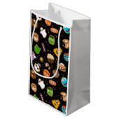 Halloween Monster Cookie Spaß Kinder Party Kleine Geschenktüte (Rückseite Schrägansicht)