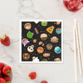Halloween Monster Cookies Spaß Kinder Party Serviette (Beispiel)