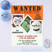 Halloween Monster Costume Party Einladung Flyer (Einzeln)