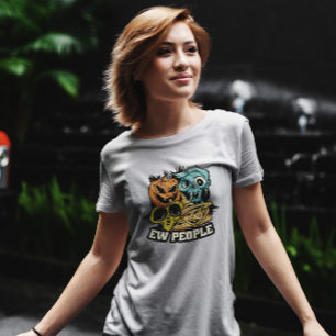 Halloween Monster Faces T-Shirt