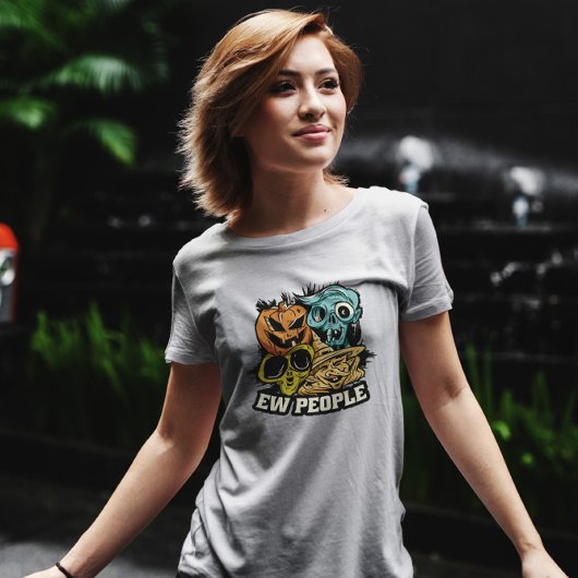 Halloween Monster Faces T-Shirt