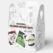 Halloween Monster Fotos Geschenkschachtel (Geöffnet)