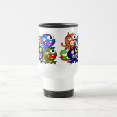 Halloween Monster Friends Reisebecher (Mittel)