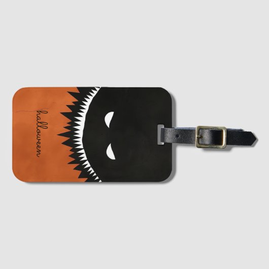 Halloween Monster Gepäckanhänger (Vorderseite (Horizontal))