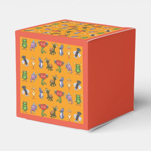 Halloween Monster Geschenkschachtel (Rückseite)