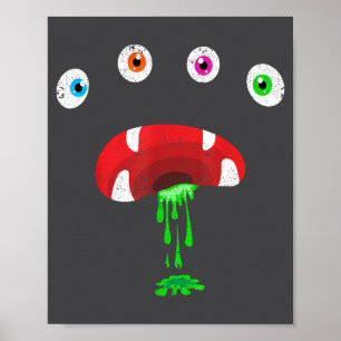 Halloween-Monster-Gesichtskostüm Süßer Kleinkind-M Poster