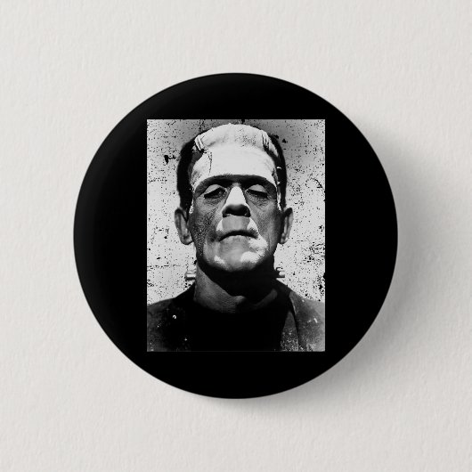 Halloween Monster Horror Movie Monster 1 Button (Vorderseite)