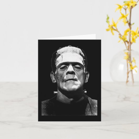 Halloween Monster Horror Movie Monster Karte (Gelbe Blume)