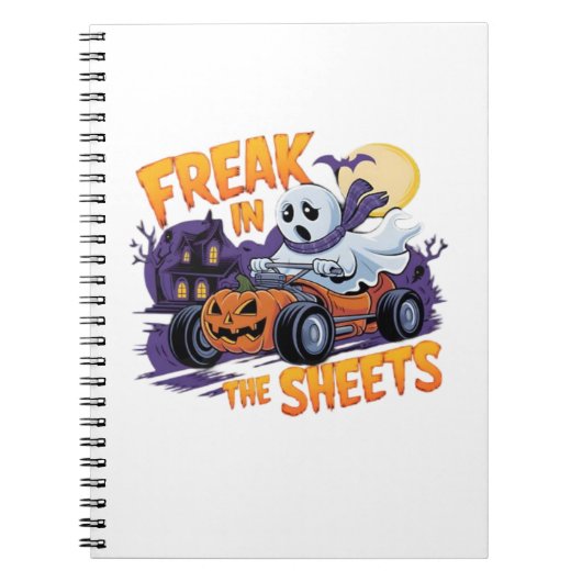 HALLOWEEN MONSTER IN DER BETTSCHUHE NOTIZBLOCK (Vorderseite)