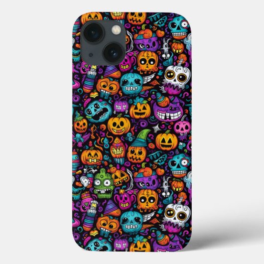 Halloween-Monster iPhone-Fall Case-Mate iPhone Hülle (Rückseite)