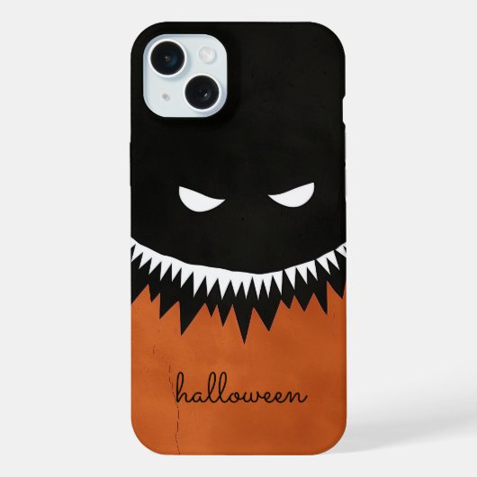 Halloween Monster iPhone Hülle (Rückseite)