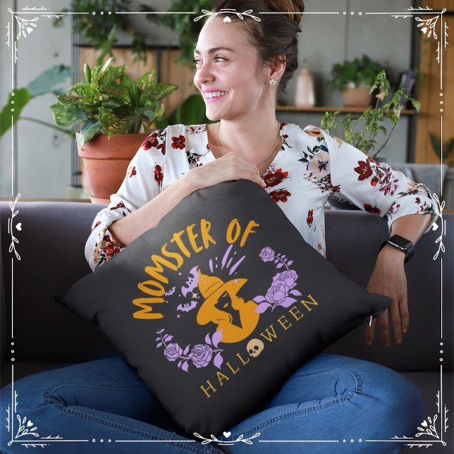 Halloween-Monster Kissen (Momster of Halloween from The Beekeeper Store)