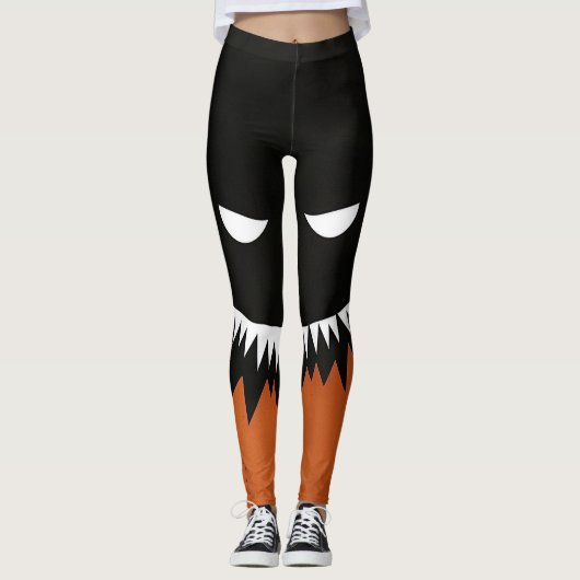 Halloween Monster Leggings (Vorderseite)
