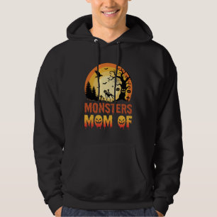 Halloween-Monster-Mama der Skelettfamilie Hoodie