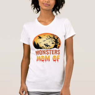 Halloween-Monster-Mama der Skelettfamilie T-Shirt