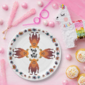 Halloween Monster-Mash-Ansammlung Pappteller (Party)