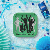 Halloween Monster Mash Dance Party Pappteller (Party)