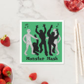 Halloween Monster Mash Dance Party Serviette (Beispiel)