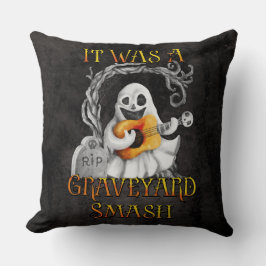 Halloween Monster Mash Ghost Graveyard Smash Kissen