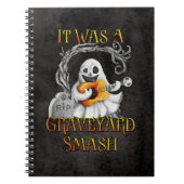 Halloween Monster Mash Ghost Graveyard Smash Notizblock (Vorderseite)