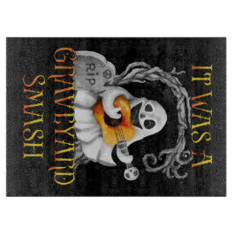 Halloween Monster Mash Ghost Graveyard Smash Schneidebrett