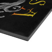 Halloween Monster Mash Ghost Graveyard Smash Schneidebrett (Ecke)