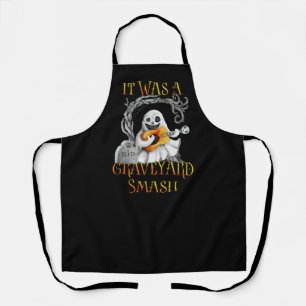 Halloween Monster Mash Ghost Graveyard Smash Schürze