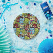 Halloween Monster Mash Pappteller (Party)