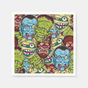 Halloween Monster Mash Serviette