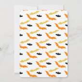 Halloween Monster-Mash-Up-Party Einladungen (Rückseite)